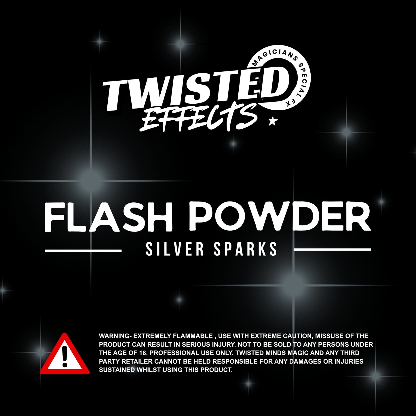 Magicians Flash Powder (Silver Sparks)