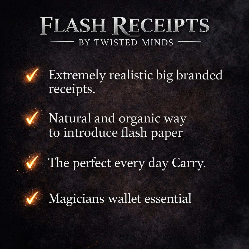 Flash Receipts by Twisted Minds
