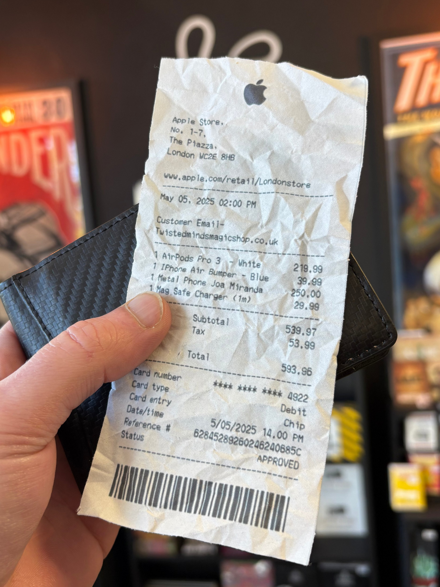 Flash Receipts by Twisted Minds