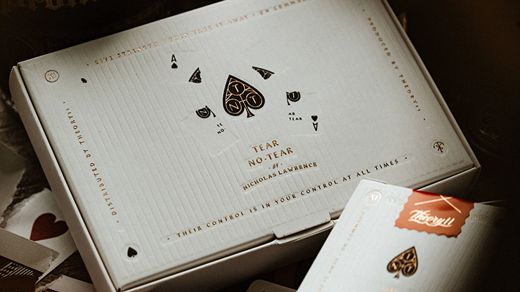 TNT, the Tear No Tear Deck, is an all new, ultra-portable, ultra practical take on this legendary concept. This is so much more than a trick. It's a unique and unforgettable experience that blends mind control, psychology, and impossible magic.