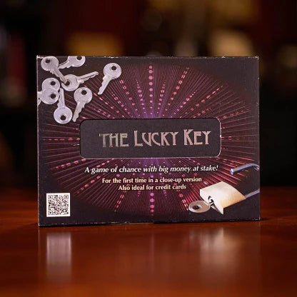 Discover the magic of the Lucky Key by Difatta Magic! One key opens the padlock, but spectators will never guess which one. Easy to learn and perform!