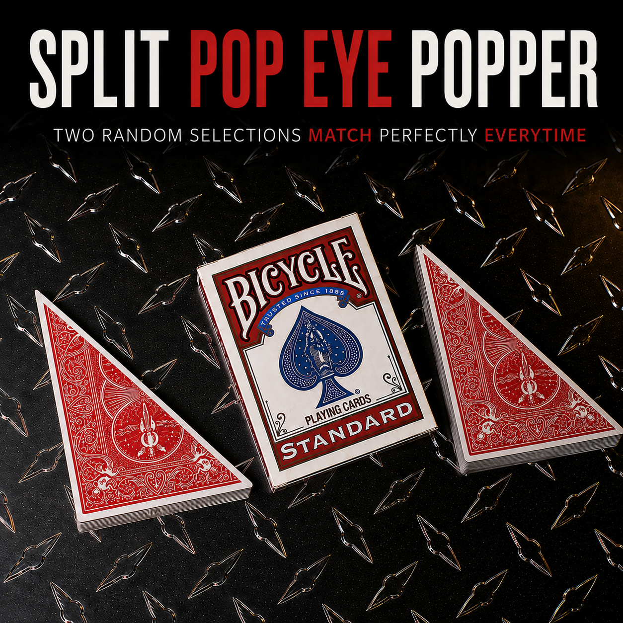 Split Pop Eye Popper Deck Magic trick cards