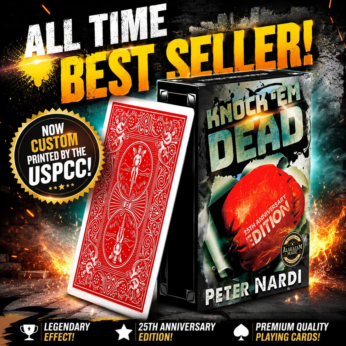 Knock Em Dead 25th Anniversary Edition by Peter Nardi
