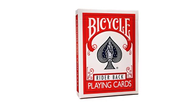 Bicycle Playing Cards RED - Regular Poker Size Deck