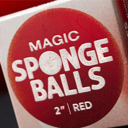 Magic Sponge Balls 4PK RED 2″ by Murphy’s Magic