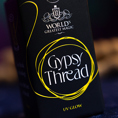 WGM UV GLOW GYPSY THREAD YELLOW REFILL SPOOL