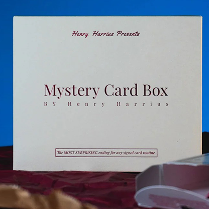 Mystery Card Box by Henry Harrius