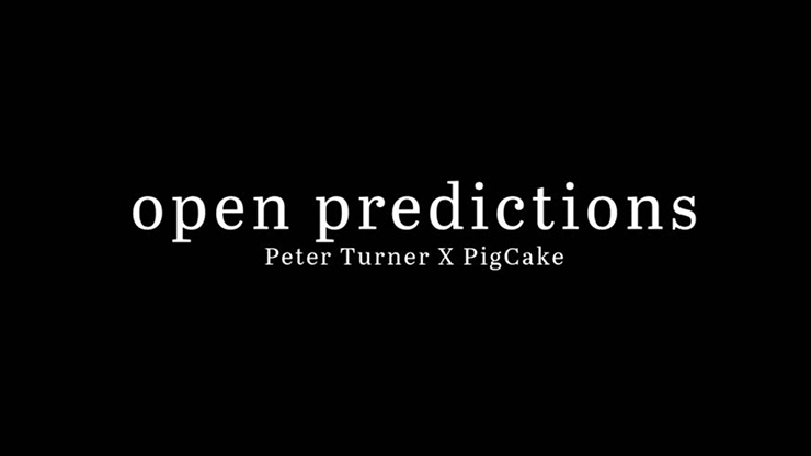 Open Prediction by Peter Turner X Pigcake - DOWNLOAD