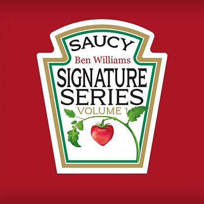 Saucy by Ben Williams Magic trick. 