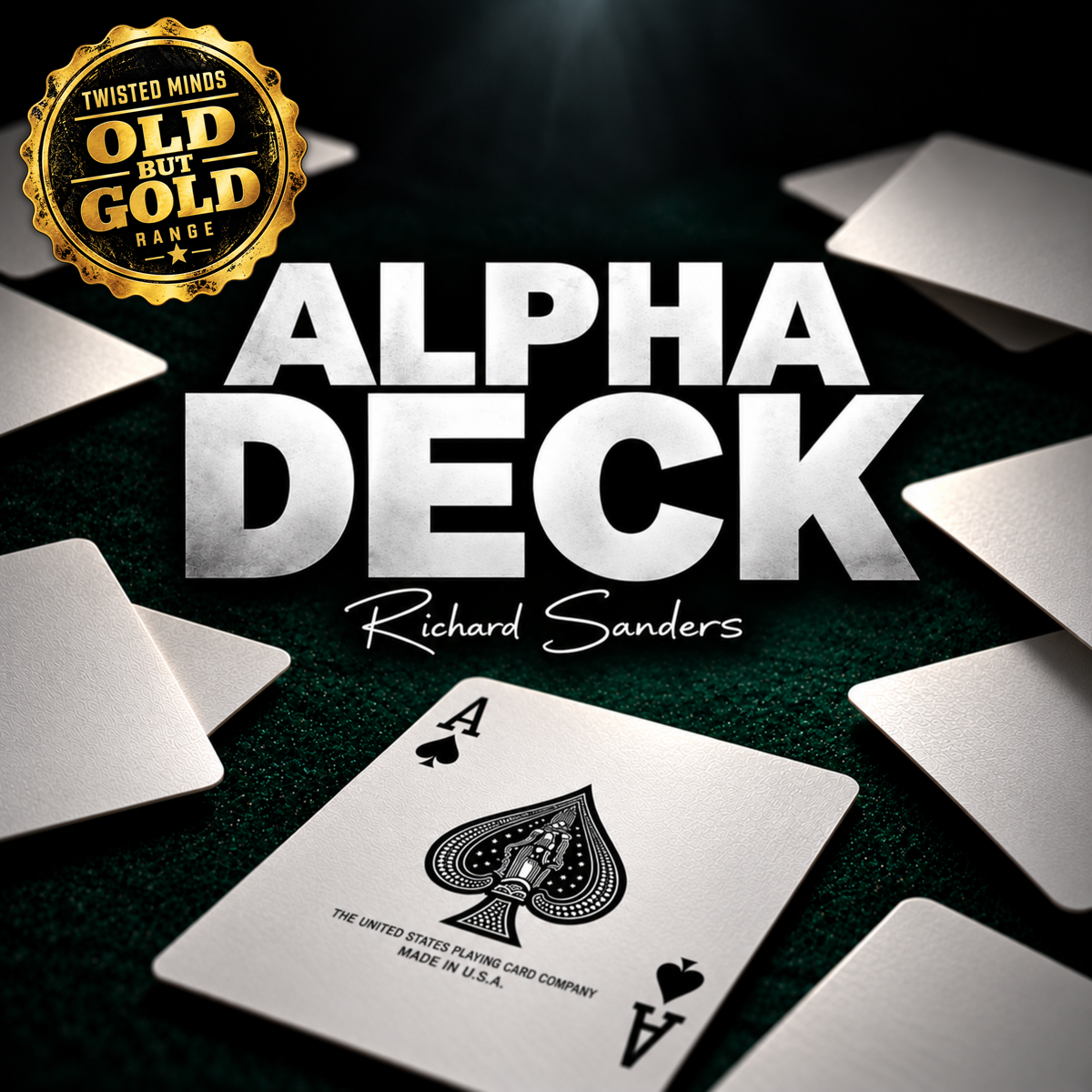 Alpha Deck by Richard Sanders blank deck magic trick