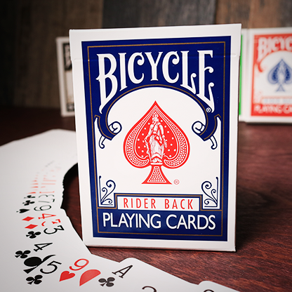 Bicycle playing cards poker size blue