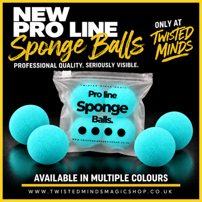 Pro Line Sponge Balls 2" by Twisted Minds (Turquoise)