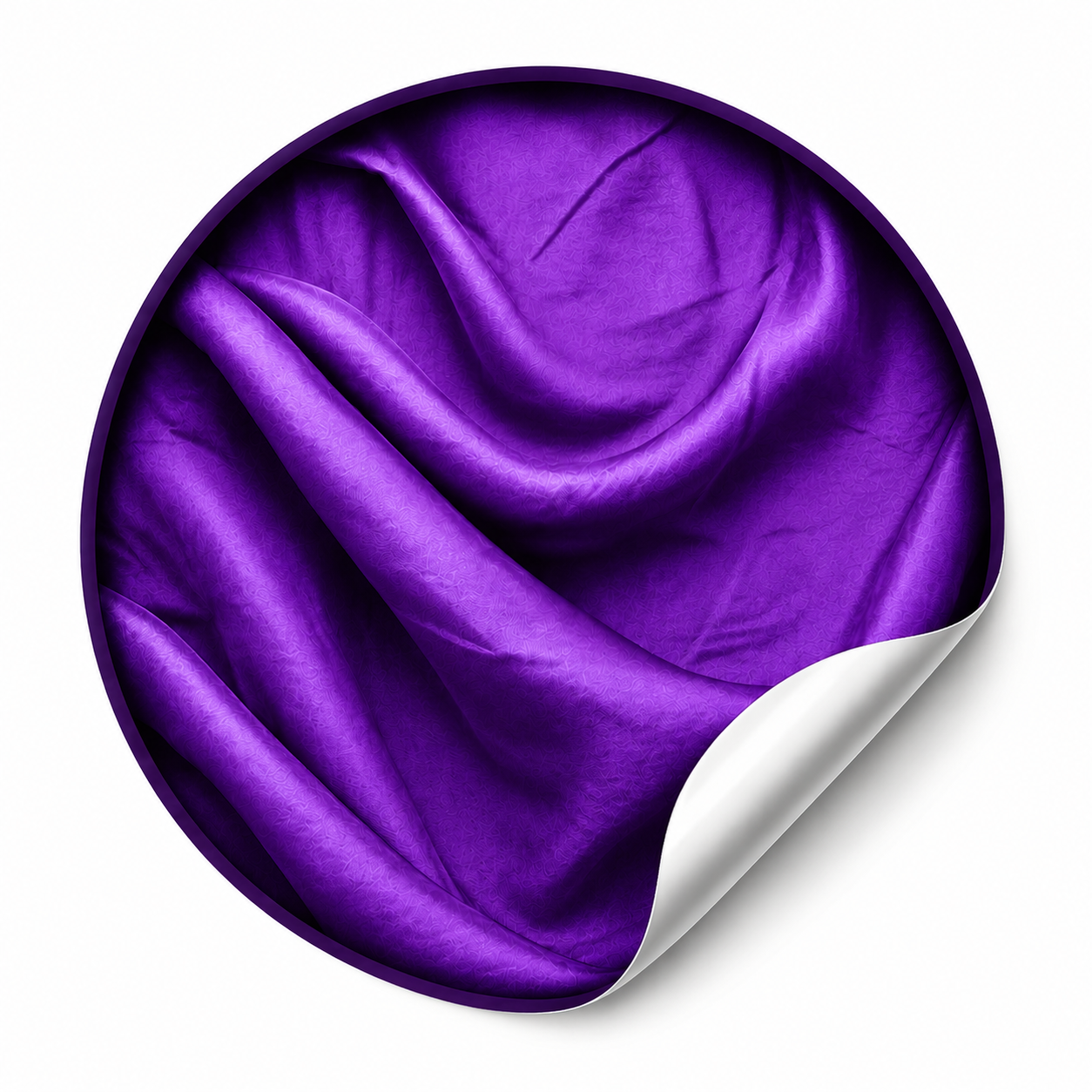 Silk to Egg Stickers (PURPLE) Pack of 70