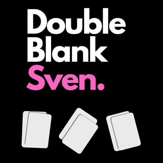 Double Blank Sven Deck by Twisted Minds Magic. Double Blank Forcing Decks perfect for Magic and Mentalism.