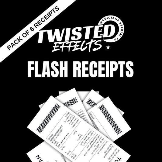 Flash Receipts - 6 Pack