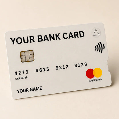 YOUR BANK CARD by Iain Bailey