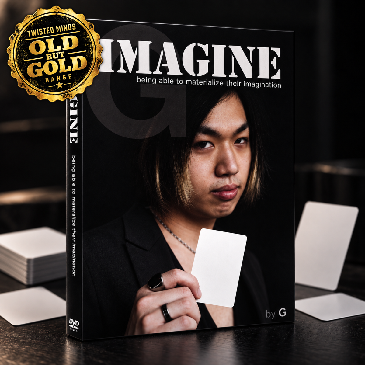 Imagine by G Blank card magic trick