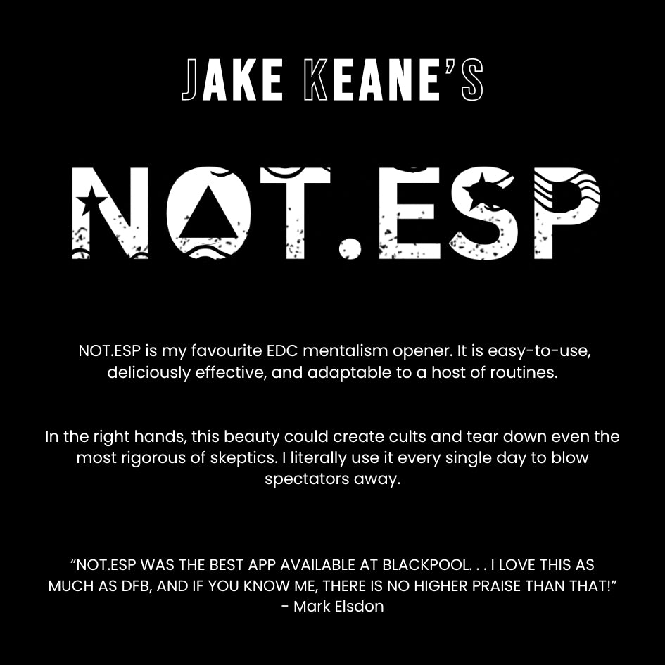 NOT.ESP by Jake Keane