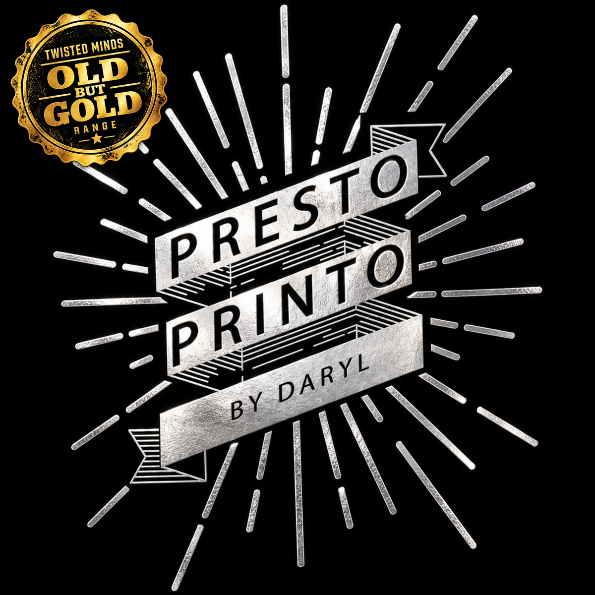 Presto Printo by Daryl card trick