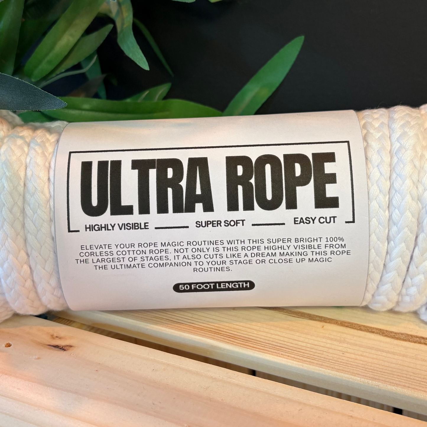 Ultra Rope - 50ft Pro Magicians Rope (white) – Twisted Minds Magic
