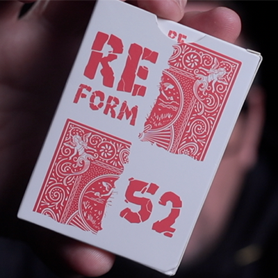 Reform 52 by Matthew Wright — the easiest, most visual torn‑and‑restored signed card trick. Includes 52 gaffs. Fast UK shipping. Order now.