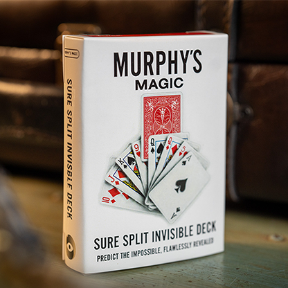 SURE SPLIT Invisible Deck Bicycle by Murphy's Magic