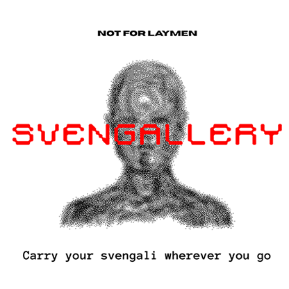 Svengallery magic app by NOT FOR LAYMEN