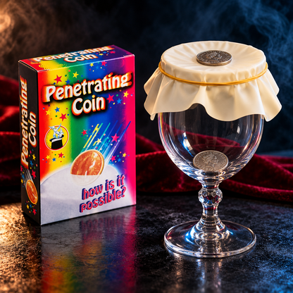 Penetrating Coin by Difatta Magic