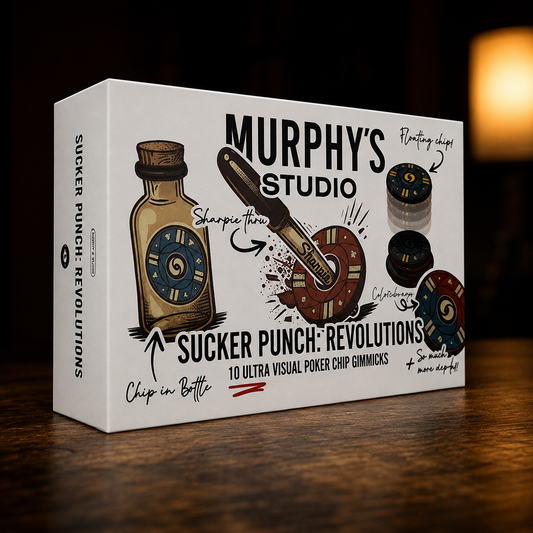 Sucker Punch revolutions magic trick by Murphys Magic - Poker chip magic trick gaff set.