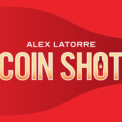 Coin Shot by Alex Latorre coin in bottle magic trick