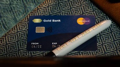 Credit Crunch Credit Card magic trick by Craig Petty