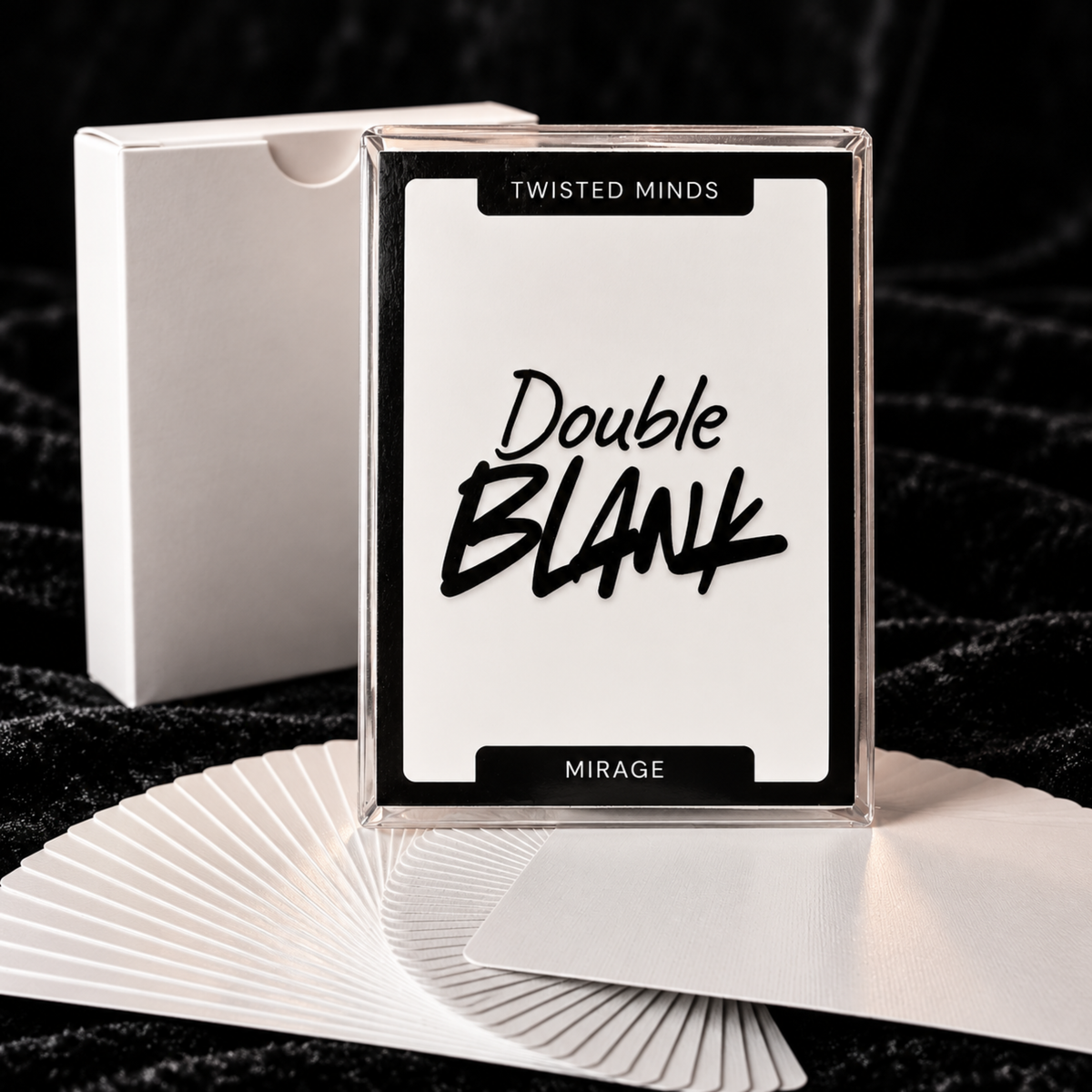 Mirage deck blank for card magic - blank decks for mentalism