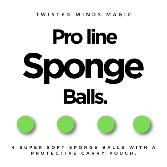 Magician sponge balls by twisted minds magic. Professional sponge balls 