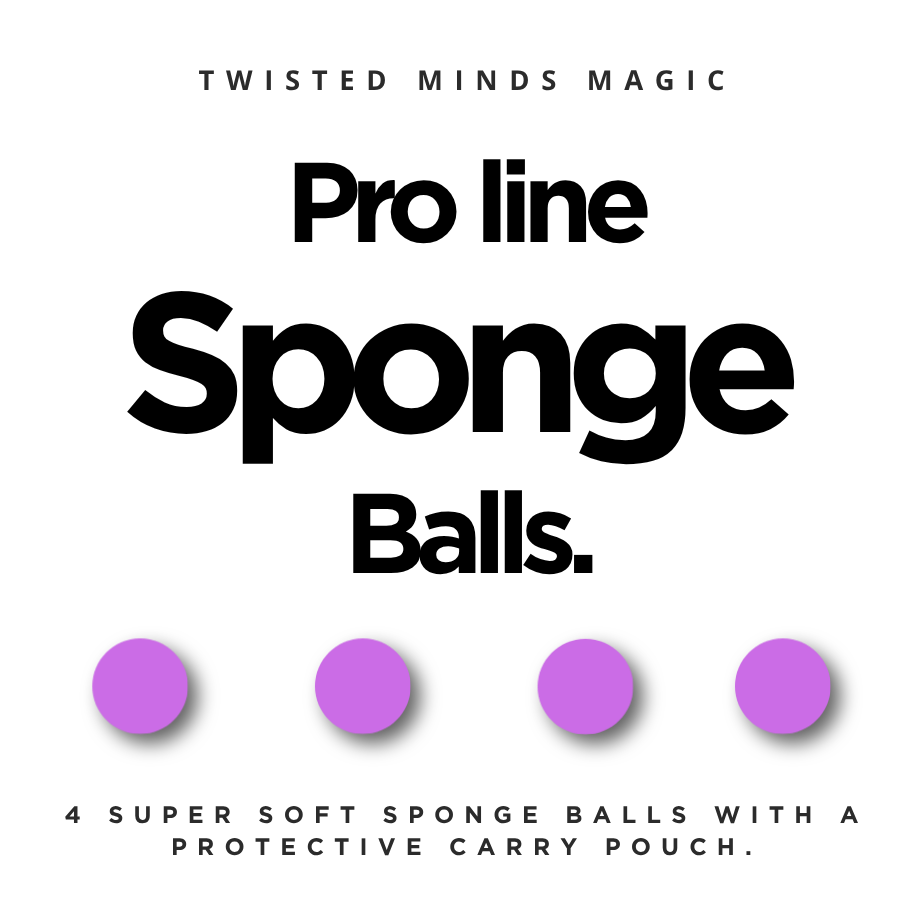 Sponge balls magic tricks. Professional sponge balls 2" for magicians.