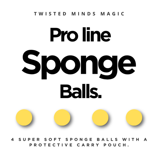 Magic sponge balls by twisted minds magic. Professional sponge balls for magicians