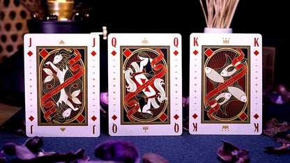 The Constellation Gold Playing Card by Deckidea